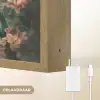 Tijger - Vlinders - Dieren - Jungle - Bloemen Light Box met batterij (Wandlamp) middel -USP_websiteoplaadbaarNL