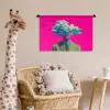 Man - Pak - Wolk - Roze Wandkleed katoen klein -wsfeer5_kind