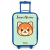 Kawai - Rode panda - Groen Kinderkoffer - Blauw klein -zz3dotto