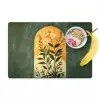 Plant - Bloemen - Wit Placemat vinyl groot -zzzproduct_Kitchenyeah-website