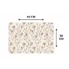 Patroon - Klassiek - Roze Placemat vinyl groot 368 -specs