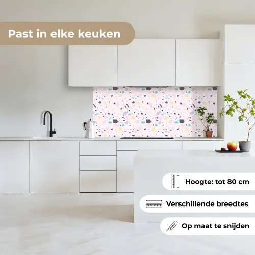 Terrazzo -  Patroon - Zacht - Snoep keuken achterwand 2 middel 871 -sfeer4_NL