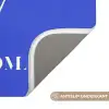 Blauw - I am that woman - Sierlijk - Minimalistisch Badmat klein -USP_AntislipNL