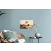 Zon - Heuvels - Boom - Abstract Muursticker klein -plant