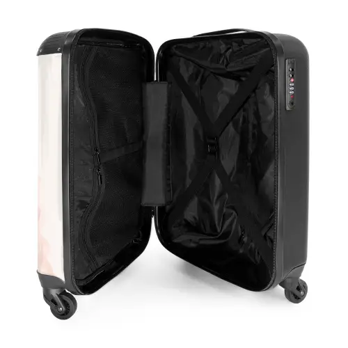 3 NBS - Handbagage koffer - Unisex middel -binnenkant