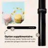 Macarons - Kleurrijk - Pastel Inductie beschermer vinyl 3mm middel -zzzzzzz-induclip_FR
