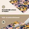 Zomer - Vlinder - Roze - Geel Inductie beschemer met haakjes klein 777 -ky-schoon-nl