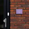 Paars - Sierlijk Naambord Rechthoek middel -sfeer1-rechthoek-S