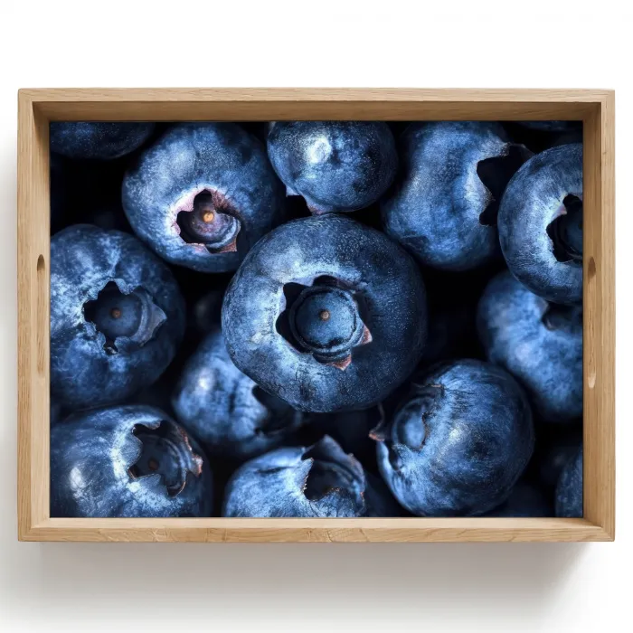 Bessen - Blauw - Fruit Dienblad Rechthoek middel -z3d_shopping
