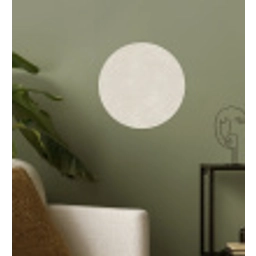 Zandkleurig - Modern - Egaal Wandcirkel behangsticker klein 186 -sfeer2