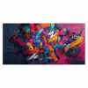 Abstract - Explosie - Neonkleuren Muismat XXL klein -3d_leeg