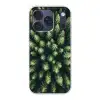 Bomen - Naaldwoud - Structuur Telefoonhoesje iPhone 17 Pro klein -3d