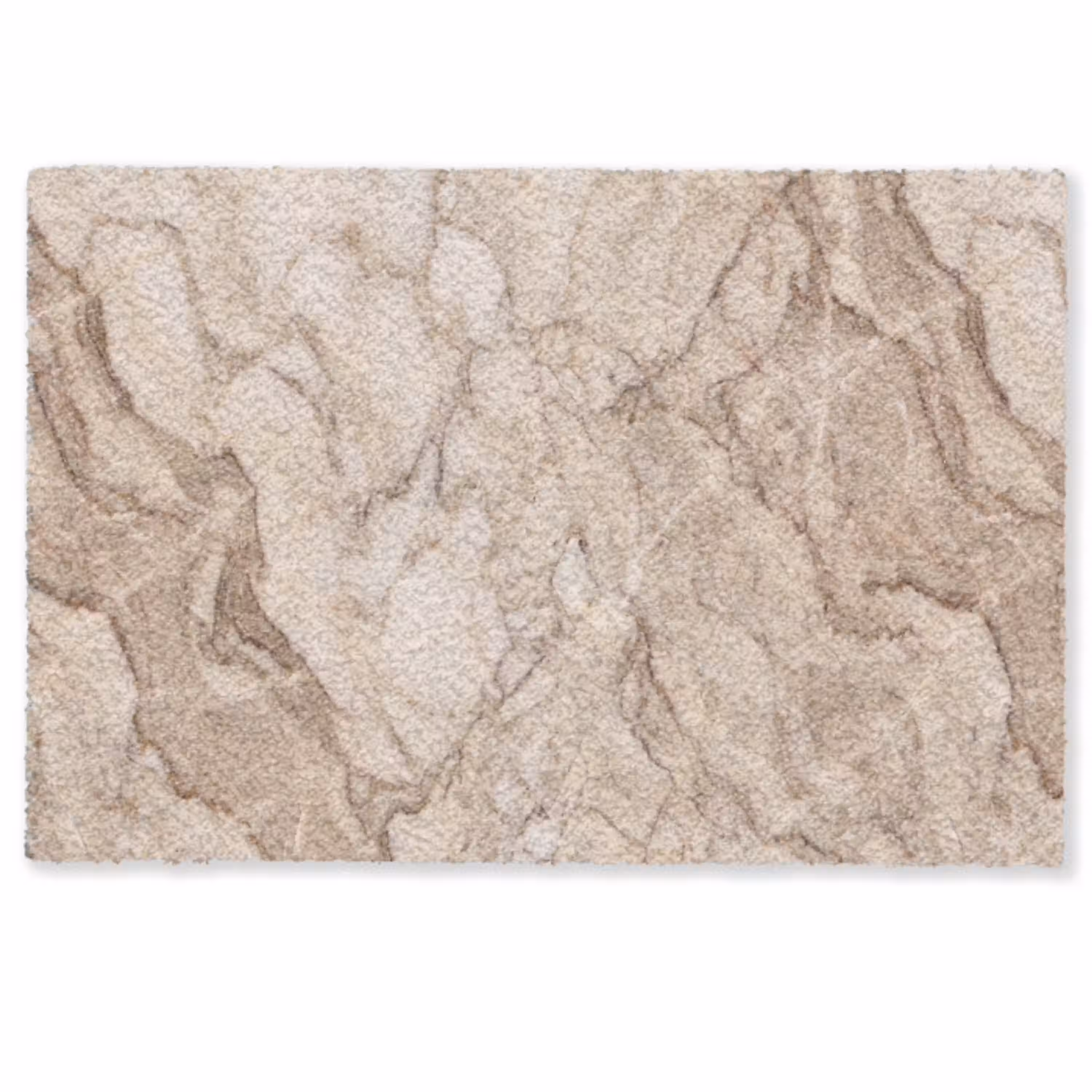 Marmer - Aderen - Textuur - Beige - Modern Deurmat klein -zkaufland3d