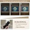 Heks - Maan - Bos - Magisch Light Box met batterij (Wandlamp kind) middel -USP_dimbaarNL