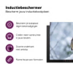 Roodborstje - Tak - Sneeuw - Winter - Levendig Inductie beschermer vinyl 3mm klein -zzzzzzz-cc-usp