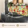 Patronen - Bloemen - Kleuren keuken achterwand 2 middel 871 -usp_NL
