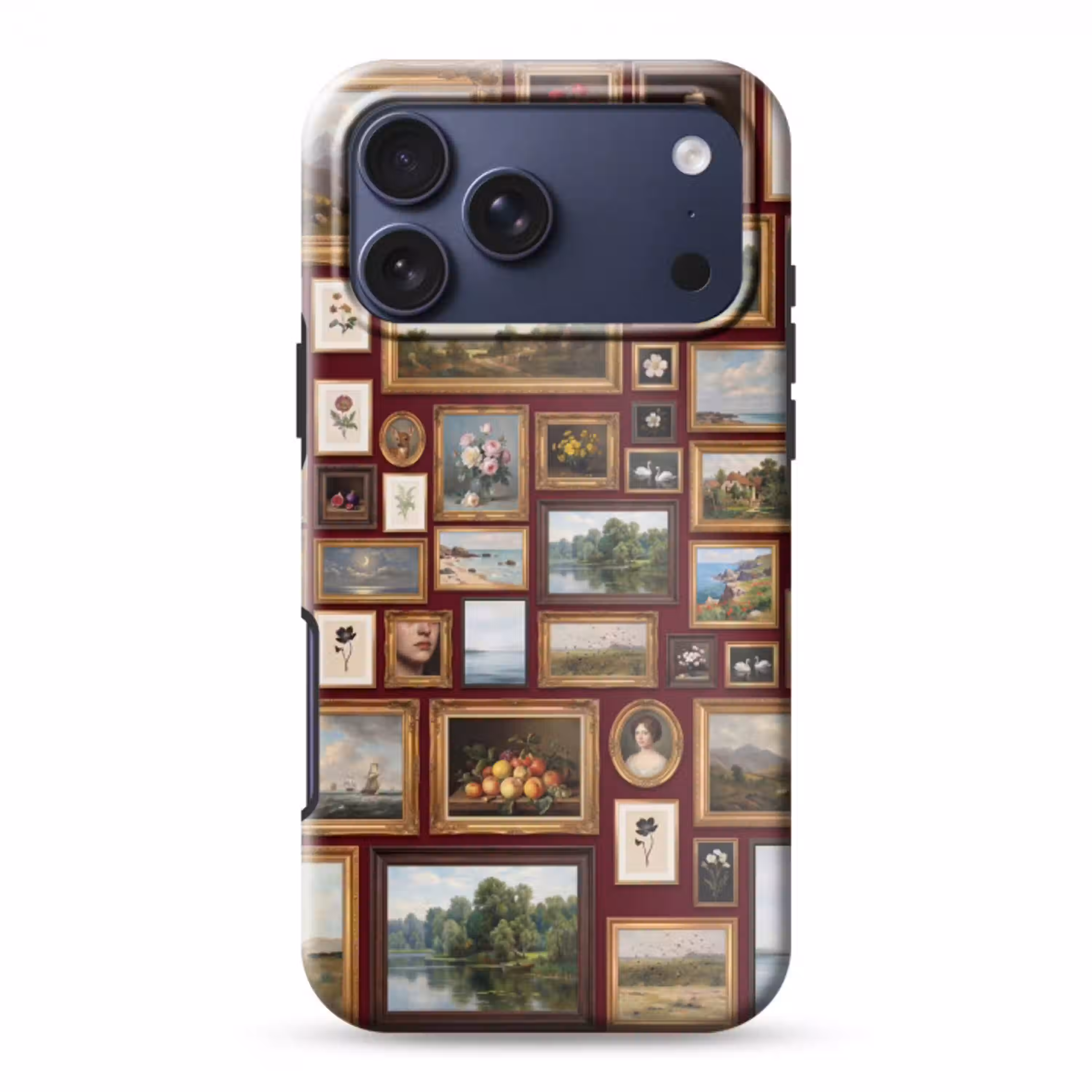 Bloemen - Vaas - Klassiek - Kunst - Rood Toughcase MagSafe Apple iPhone 17 Pro Max klein -3d