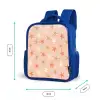 Zee - Dieren - Roze - Zeesterren Kinderrugzak - Blauw middel 862 -productfoto_formaten
