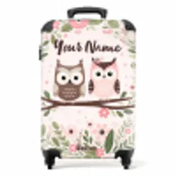 Fladderende Flapuiltjes NBS - Handbagage koffer - Kinderen Unisex middel -productfoto_recht
