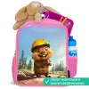 Billy Bouwhelm Kinderrugzak - Roze middel -inhoud_NL