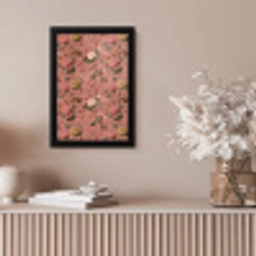 Klassiek - Botanisch - Roze fotolijst zwart zonder passe partout klein 224 -sfeer5