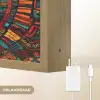 Mandala - Cirkels - Patronen Light Box met batterij (Wandlamp) middel -USP_websiteoplaadbaarNL