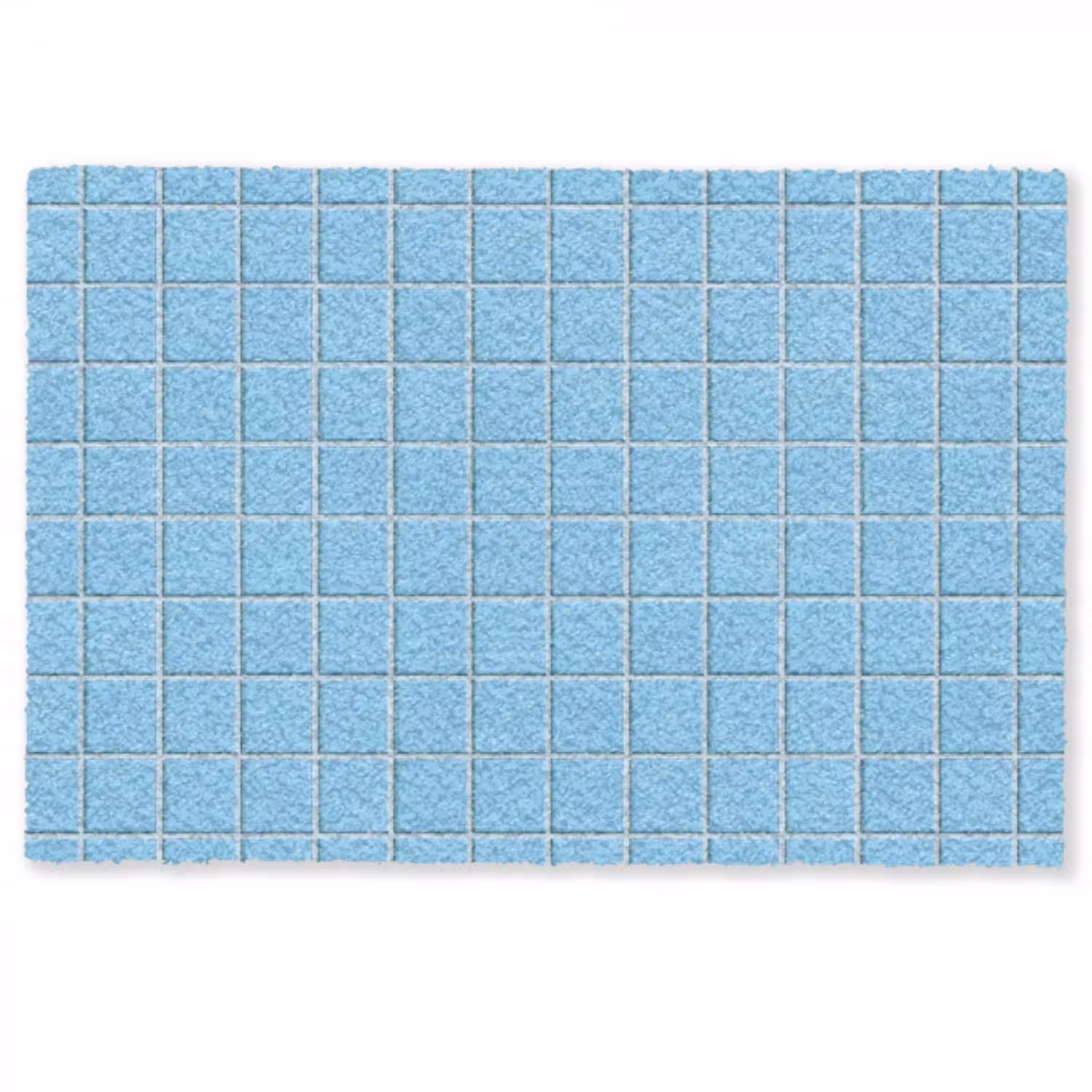 Patroon - Tegel - Pastel - Blauw Deurmat klein 898 -zkaufland3d