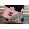 Yes fun - Groen - Roze - Stippen laptophoes neopreen klein -tas