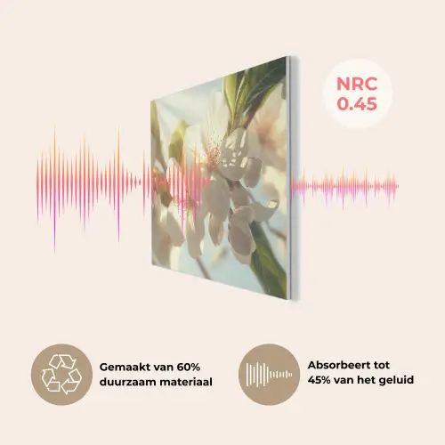 Bloesems - Wit - Zonnestralen -  Bloemblaadjes PET vilt klein -USP_NL