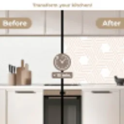 Abstract - Patronen - Design keuken achterwand 2 middel 871 -voor-na2_UK