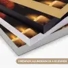 Gnooms - Kerst - Raam - Kleurrijk Textielframe zwart klein -USP_kleurenNL