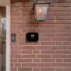 Zwart vlak - Modern Naambord Rechthoek middel -sfeer7-rechthoek-S