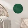 Krokodil - Leer - Smaragd - Groen Wandcirkel plexiglas klein 852 -sfeer5