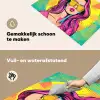 Zonnebril - Vrouw - Zonnig - Geel Inductie beschemer met haakjes klein -ky-schoon-nl