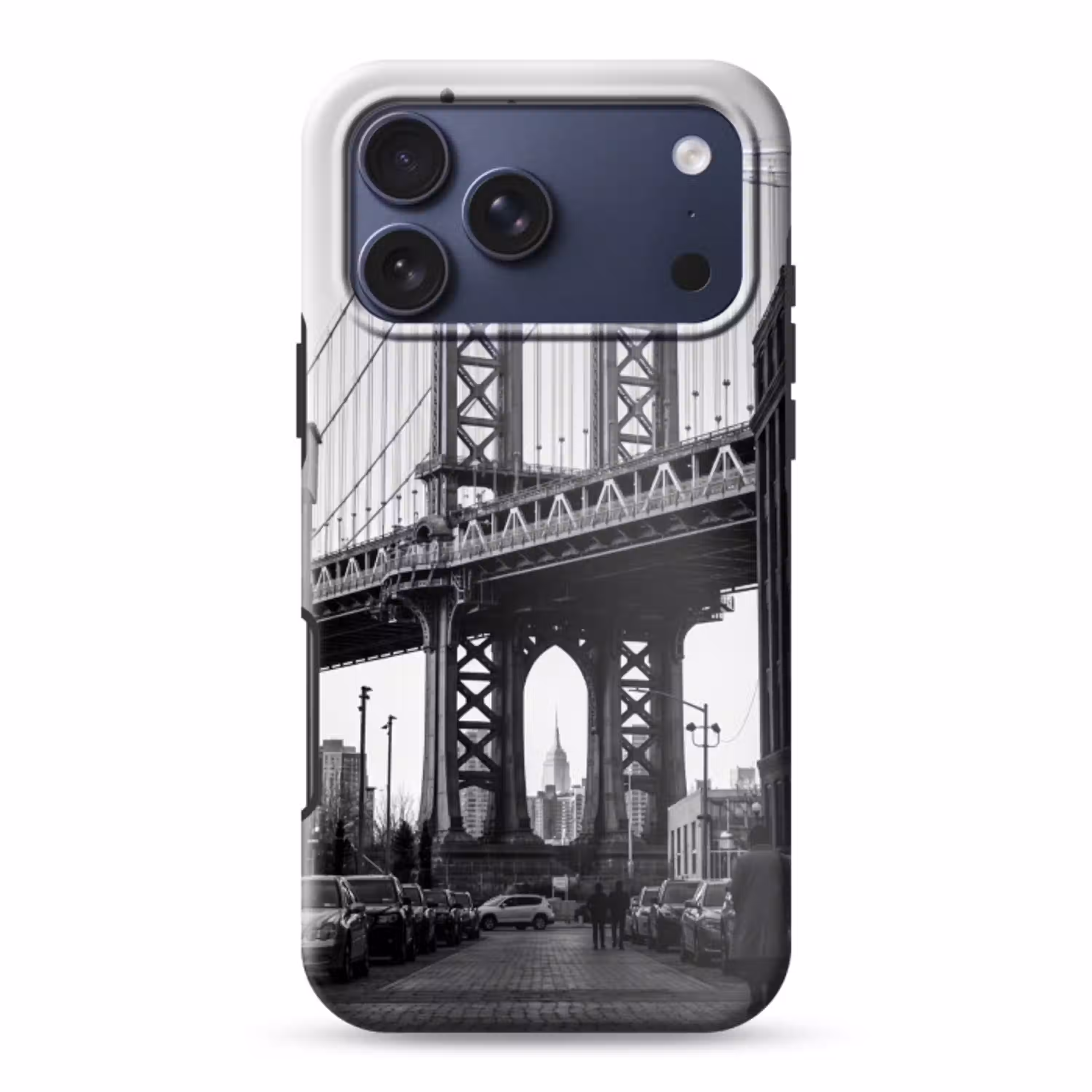 Brug - Stad - Architectuur - Modern - Zwart-wit Toughcase MagSafe Apple iPhone 17 Pro Max klein -3d