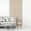 Vaas - Takken - Bloemetjes - Wit fotobehang vinyl groot -woonkamer