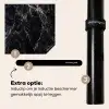 Bliksemschicht door Zwart Marmer Inductie beschermer vinyl 3mm middel -zzzzzzz-induclip_NL