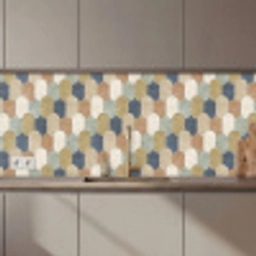 Harmonie - Patroon - Kleurrijk keuken achterwand 2 middel 871 zz_3dshopping