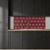 Bloemen - Waaier - Paars keuken achterwand 2 middel 871 -sfeer1