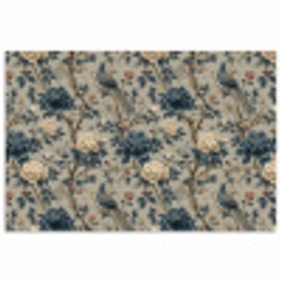Pauw - Bloemen - Blauw poster papier klein 62 -3d