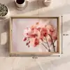 Orchidee - Bloemen - Roze - Bloemblaadjes Dienblad Rechthoek middel -USP_Formaat