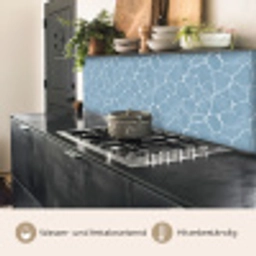 Organisch - Patroon - Blauw keuken achterwand 2 middel 871 -usp_DE