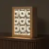 Donuts - Chocolade - Wit - Beige Light Box met kabel (Tafellamp) klein -z3d_website
