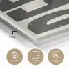 Beer - Vintage - Zwart - Beige plexiglas 5mm klein -sfeer2