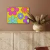 Bloemen - Illustratie - Kleurrijk PET vilt klein -sfeer4