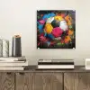 Graffiti - Voetbal - Muur - Street art - Sport plexiglas 5mm klein -sfeer1