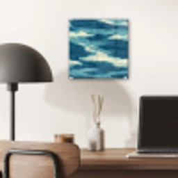 Golven - Abstract - Patroon - Blauw - Wit plexiglas 5mm klein 11 -sfeer6