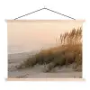 Duinlandschap - Zonsondergang - Strand textielposter latten blank klein -3d