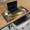 Natuur - Landschap - Bloemen - Kleurrijk Muismat XXL klein -sfeer1