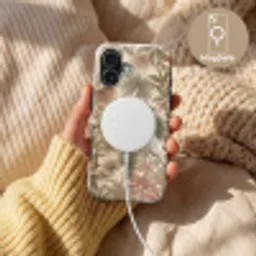 Tropisch - Vogels - Beige Toughcase MagSafe Apple iPhone 17 klein -USP_MagsafeV